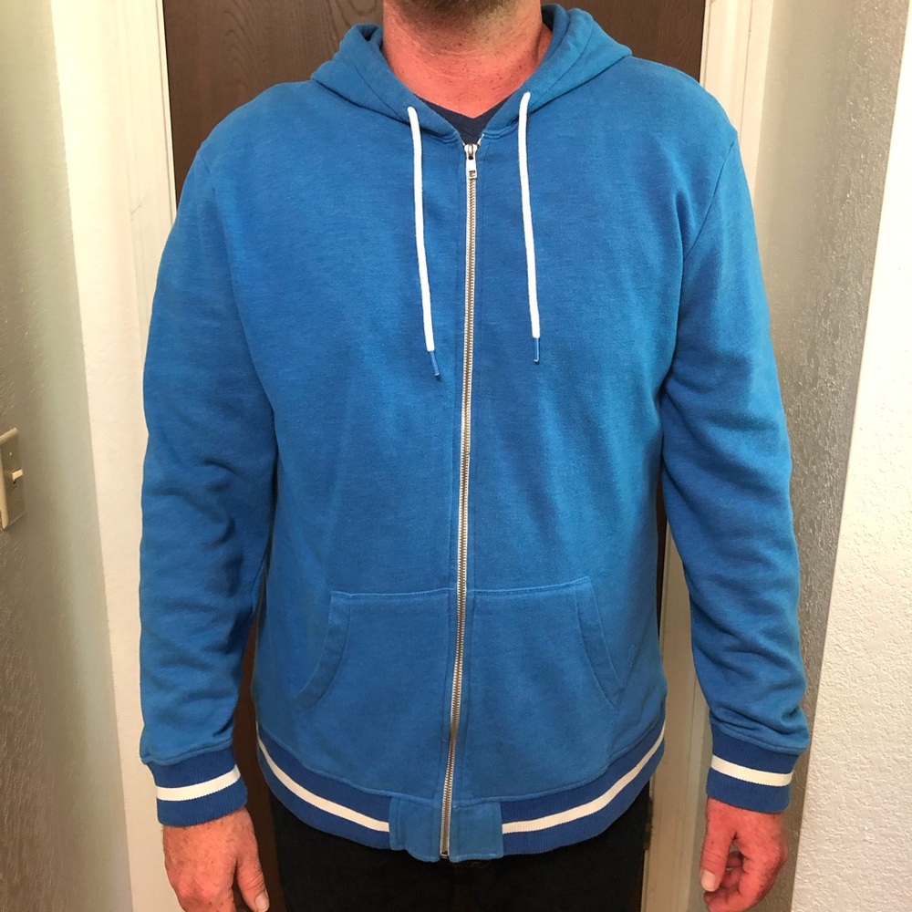 Zip up hoodie